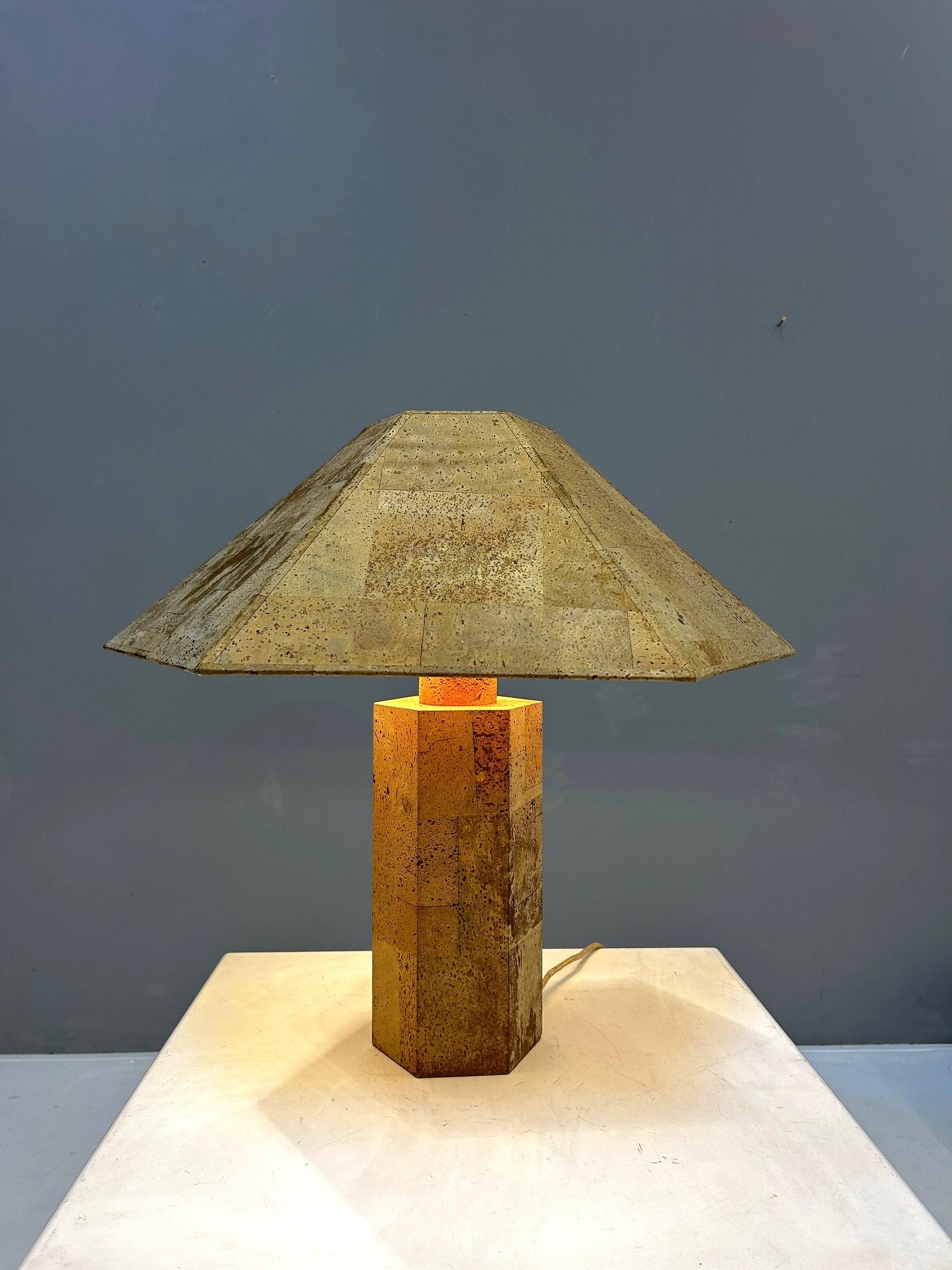 Post-Modern Ingo Maurer, Tischlampe mod. Hexagon for M Design, 1980