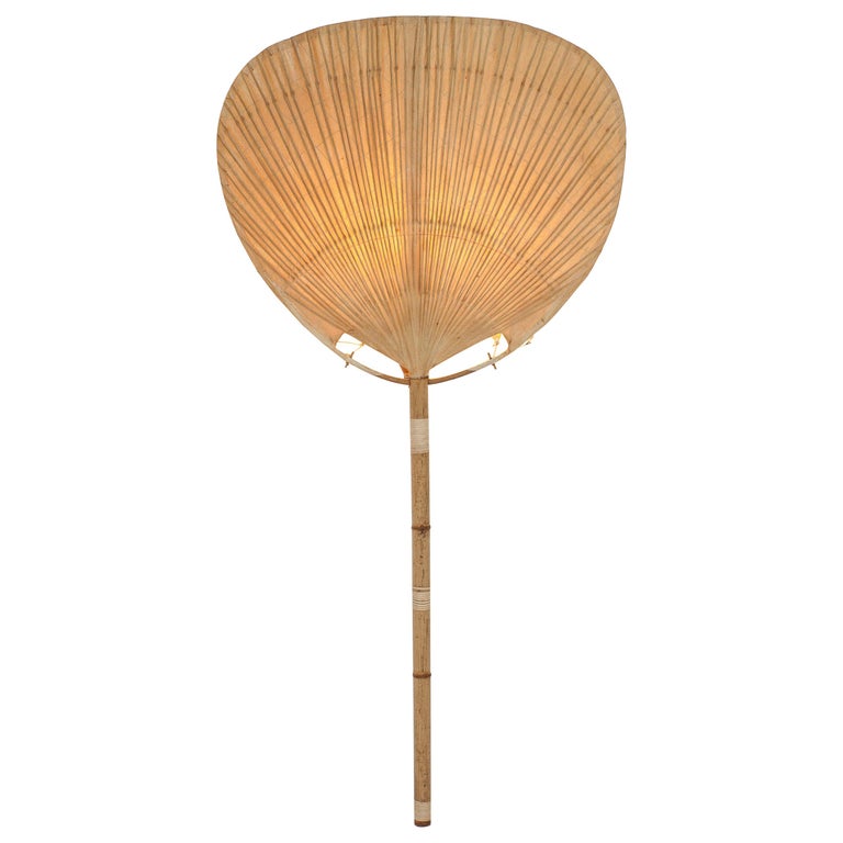 Ingo Maurer for M Design Uchiwa I lamp, 1970s, offered by Modern-ID 