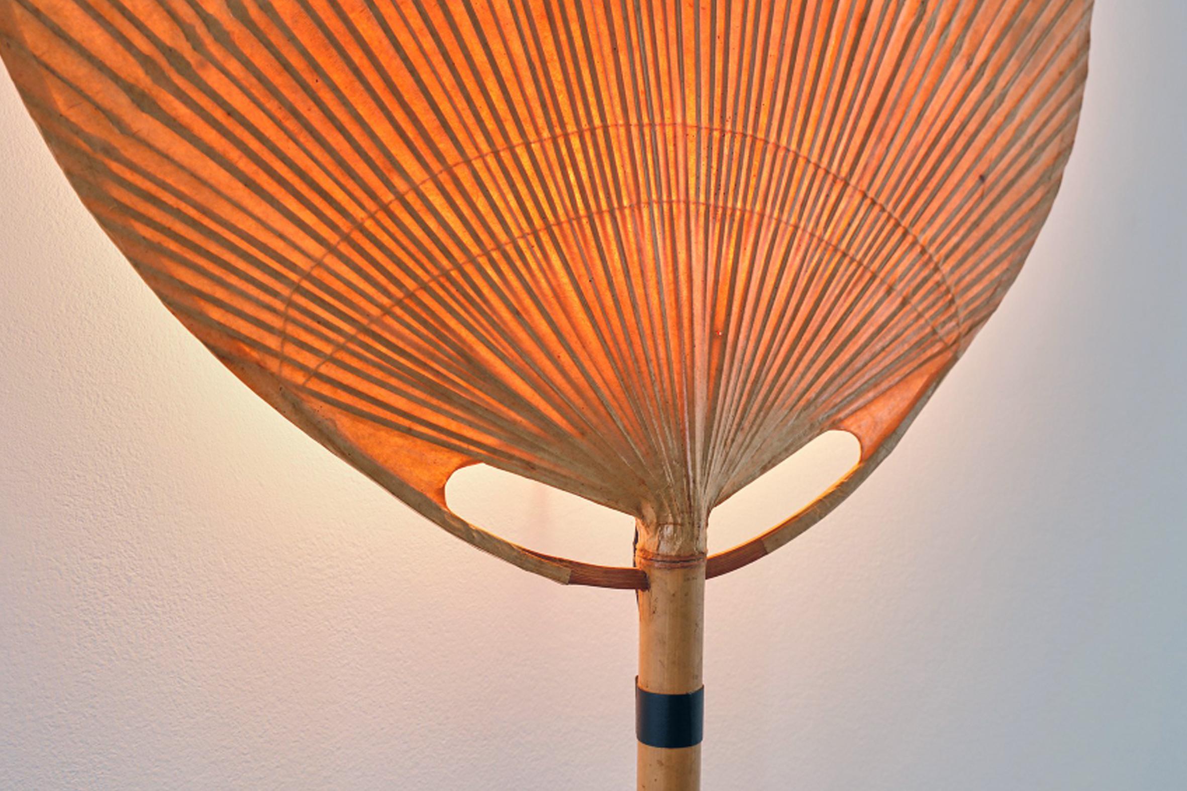 Mid-Century Modern Ingo Maurer; 'Uchiwa III', 1970s For Sale