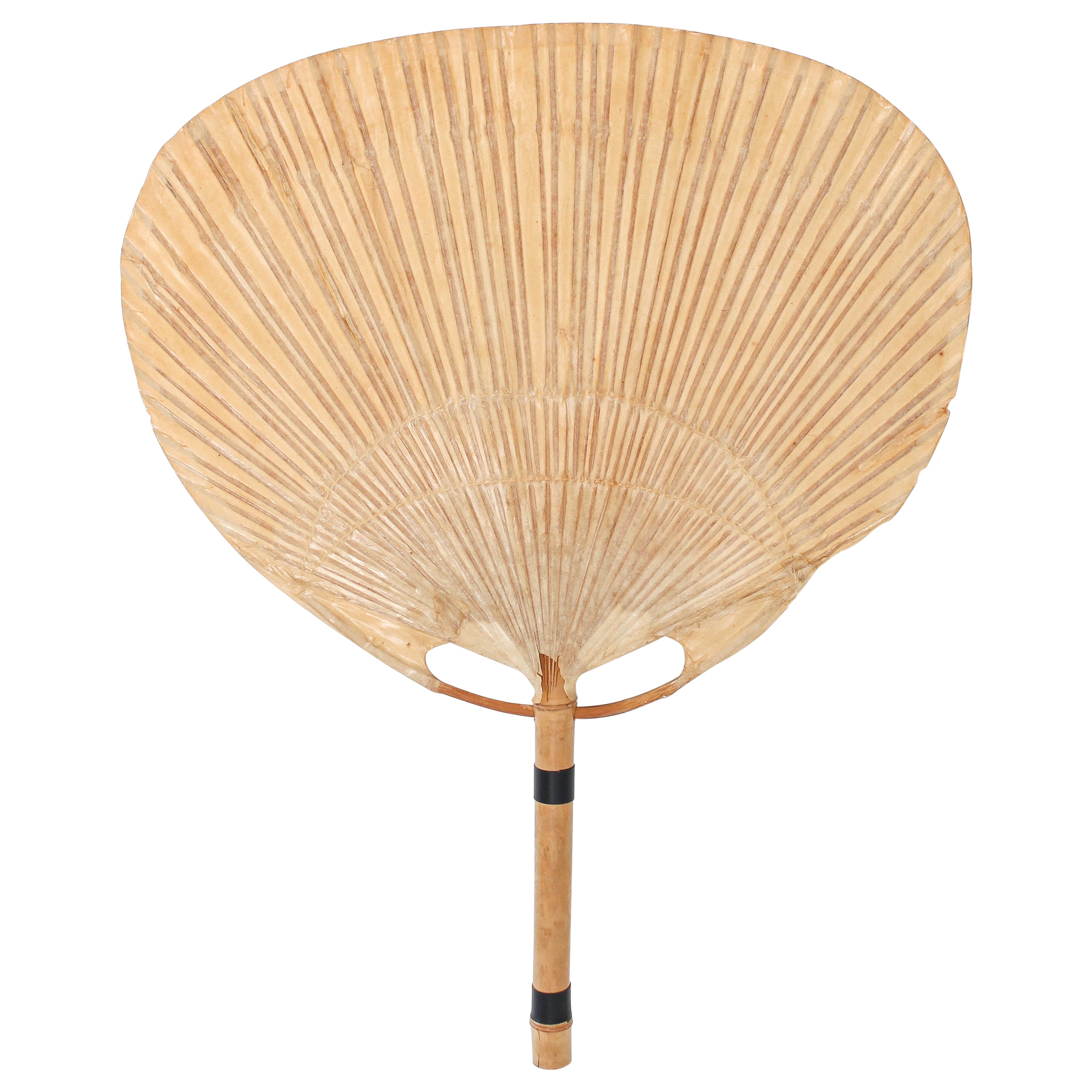 Ingo Maurer Uchiwa III Wall Lamp by Ingo Maurer for M Design, Germany, 1970s