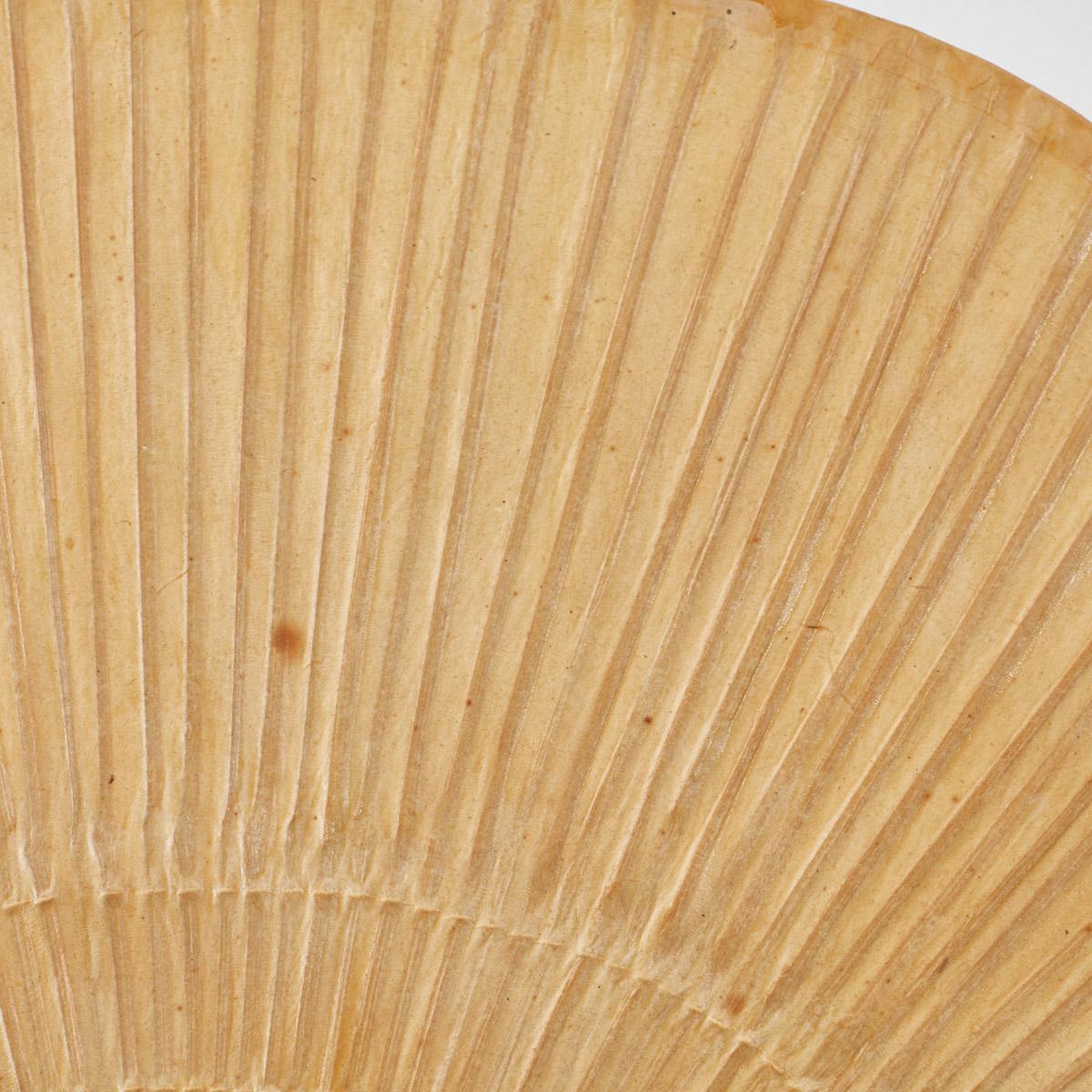 Ingo Maurer Uchiwa III Wandleuchten Design M:: Deutschland:: 1974 (Bambus)