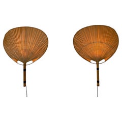 Lámparas Uchiwa de Ingo Maurer: apliques de pared