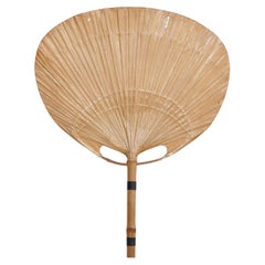 Ingo Maurer Uchiwa Mid-Century Modern Bamboo Sconce Lamp, circa 1970