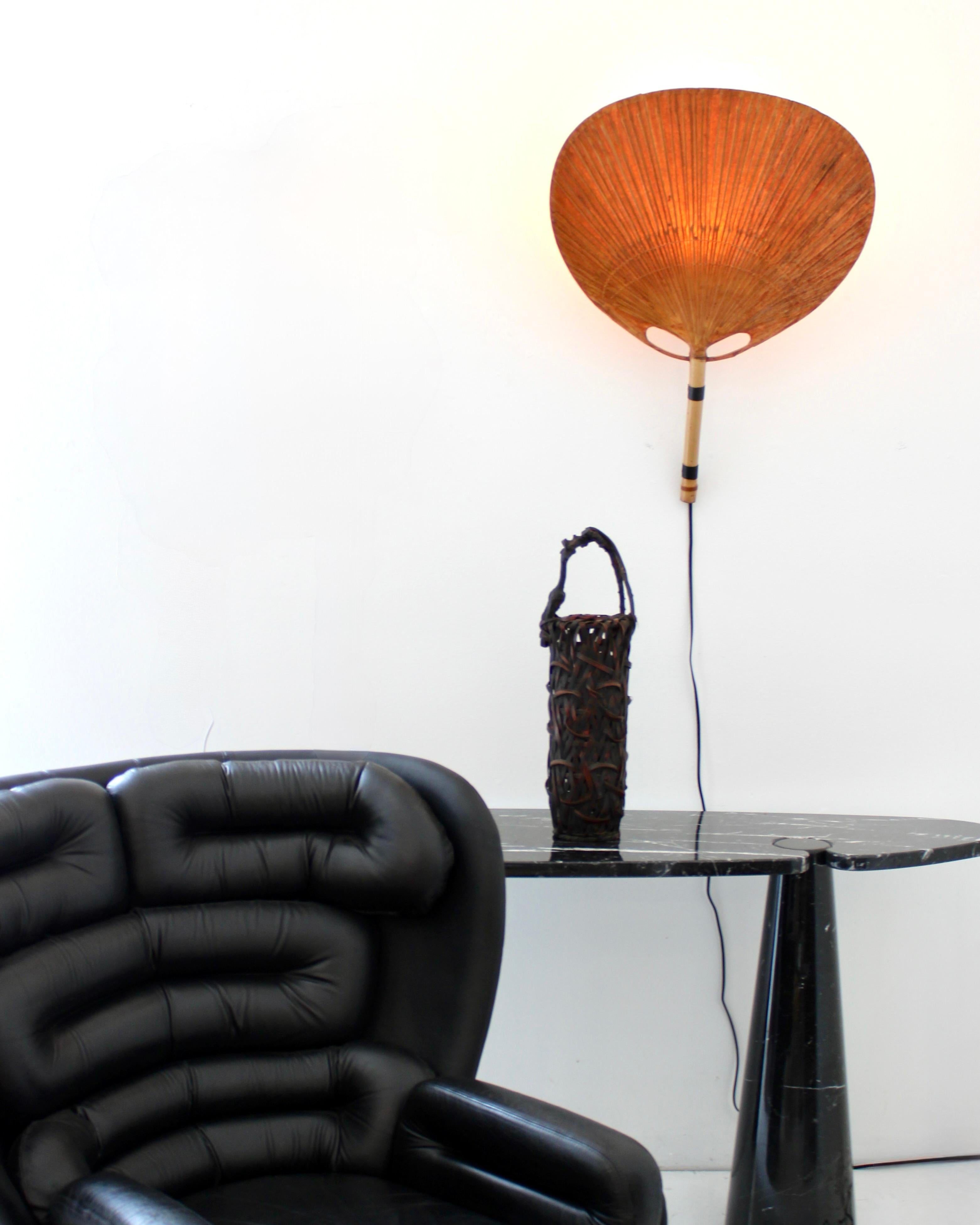 Ingo Maurer - Applique en papier de riz et bambou Uchiwa en vente 7
