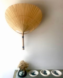 Ingo Maurer Uchiwa Aplique de Papel de Arroz y Bambú