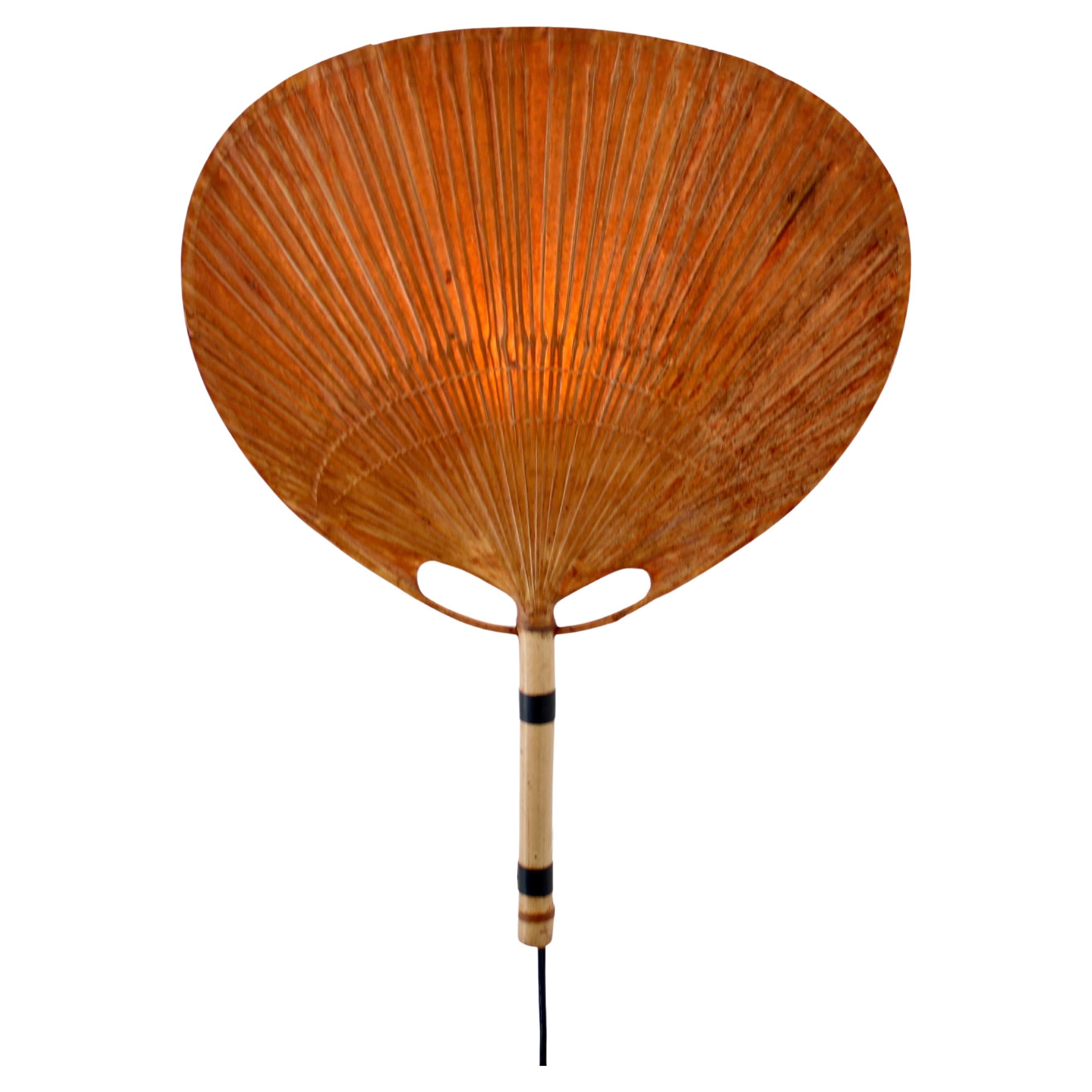 Ingo Maurer - Applique en papier de riz et bambou Uchiwa