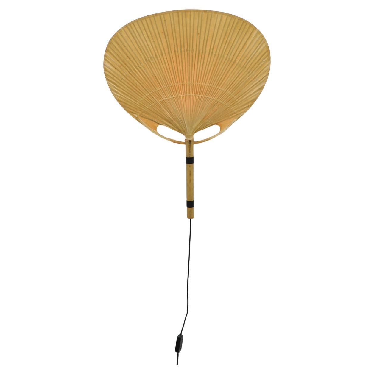 Ingo Maurer "Uchiwa", applique murale en papier de riz pour M Design, 1970