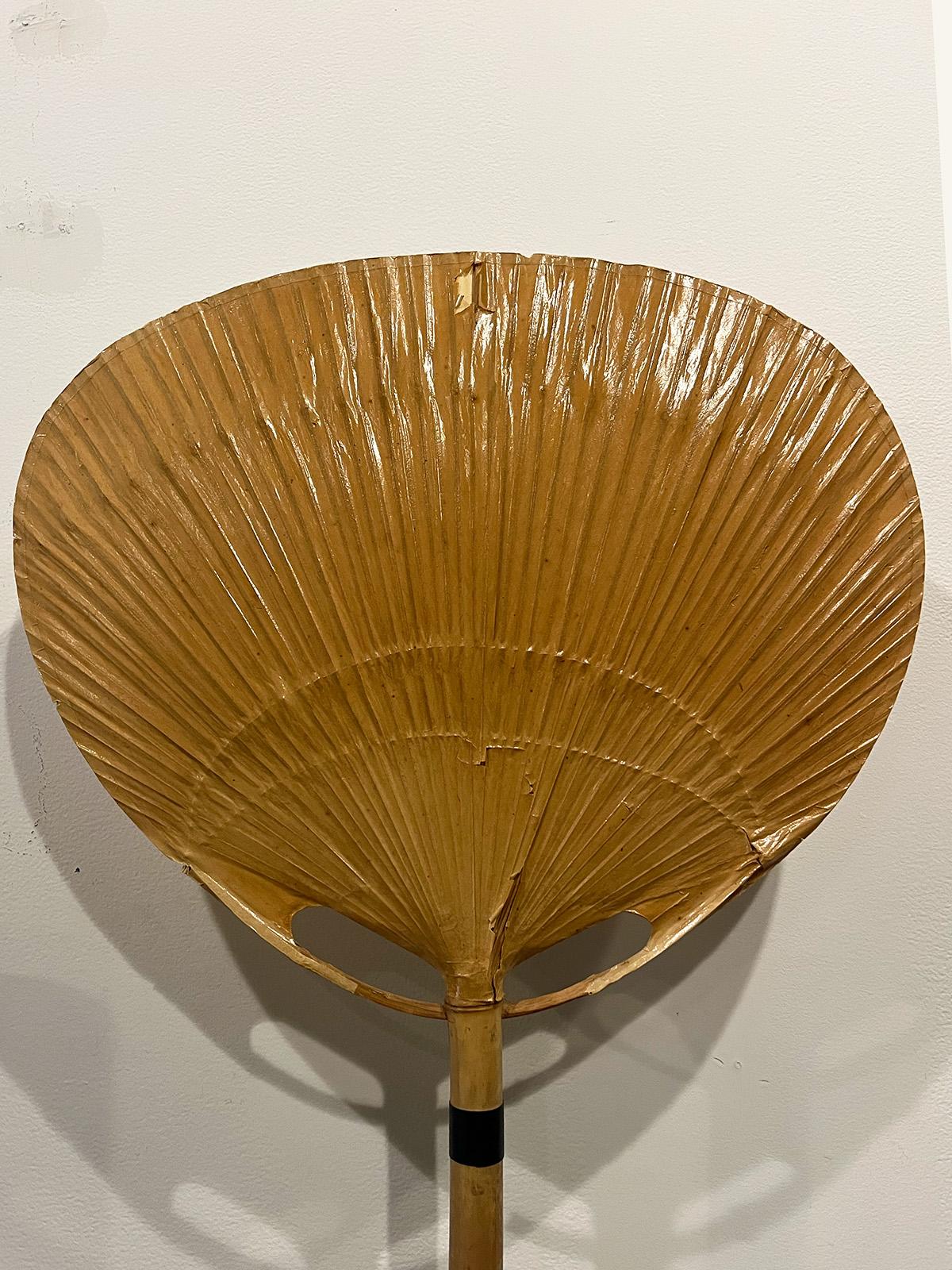 Ingo Maurer Uchiwa Sconce In Fair Condition In New York, US
