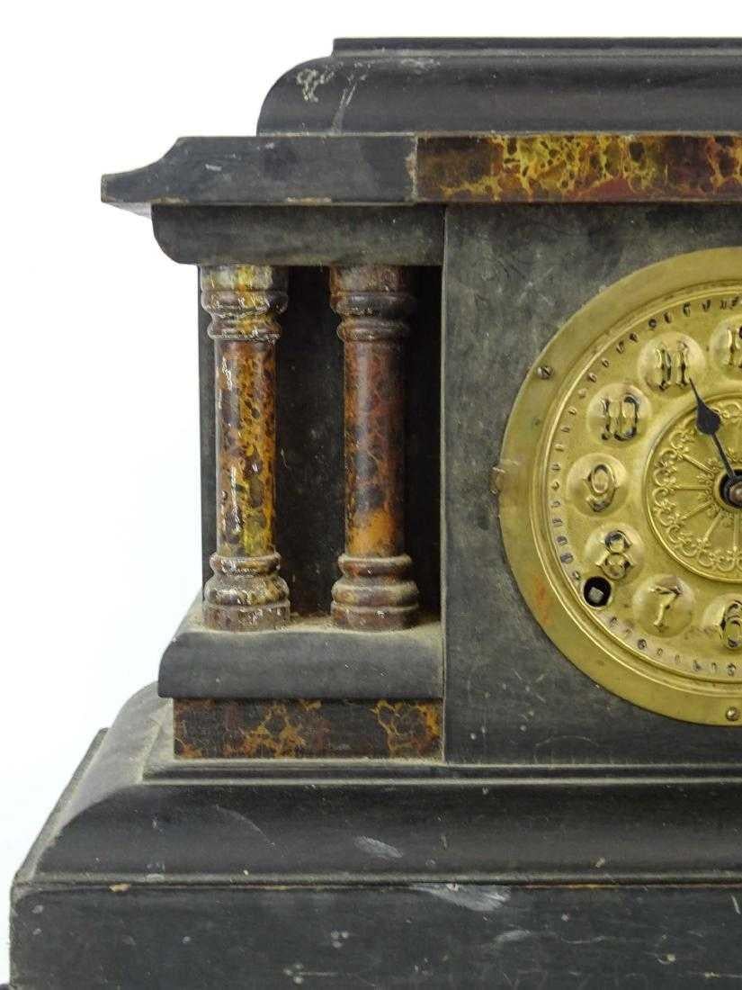 Hand-Carved Ingram Mantle Clock