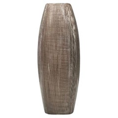 Ingrid Atterberg, Ekeby, Schwedische Mid-Century Modern-Vase, braune Vase, Steingut, 1960er Jahre