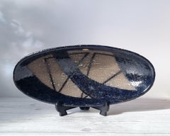 Ingrid Atterberg for Upsala Ekeby, 1957 'Chamotte' Series Modernist Centrepiece