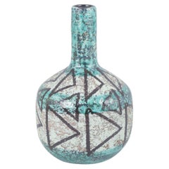 Ingrid Atterberg für Upsala-Ekeby. Keramikvase mit abstraktem Muster, 1960er Jahre