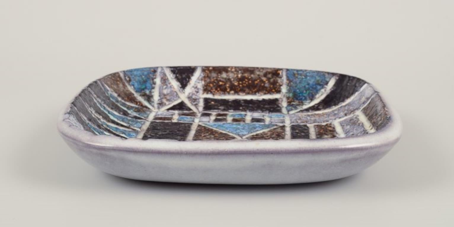 Swedish Ingrid Atterberg for Upsala Ekeby, Sweden. Ceramic 