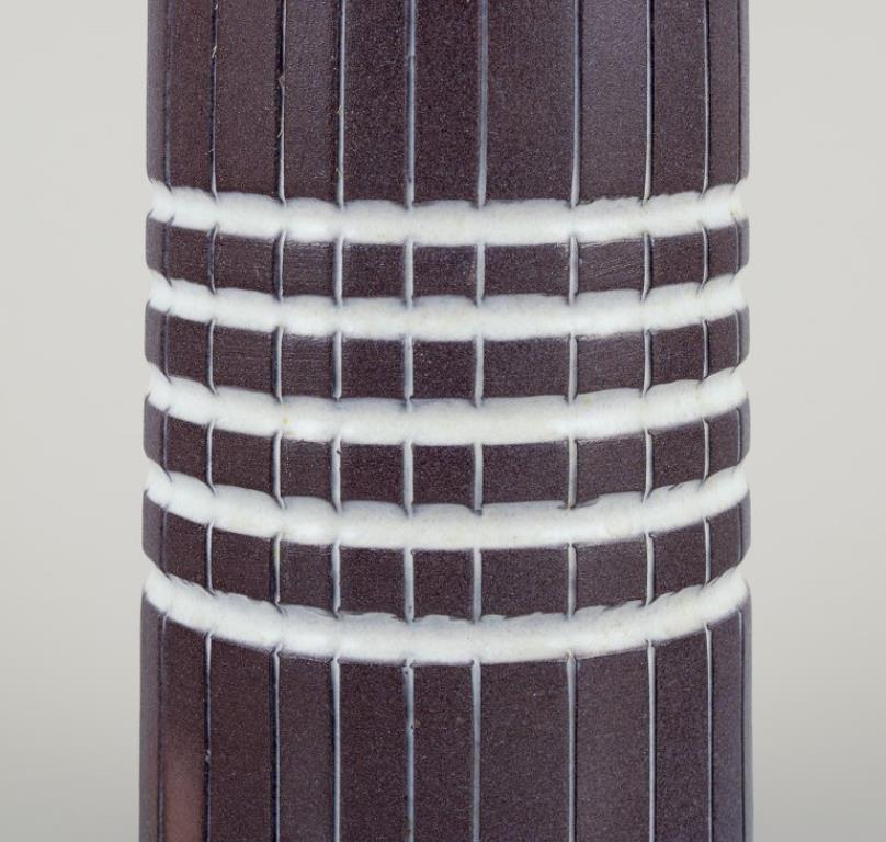 Svedese Ingrid Atterberg per Upsala Ekeby. Vaso in ceramica 