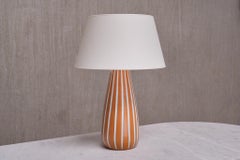 Ingrid Atterberg 'Inca' Ceramic Table Lamp, Upsala Ekeby, 1947