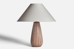 Ingrid Atterberg, Table Lamp, Earthenware, Sweden, 1950s