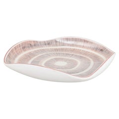 Ingrid Atterberg, Upsala Ekeby. Organic-shaped serving dish in glazed stoneware.