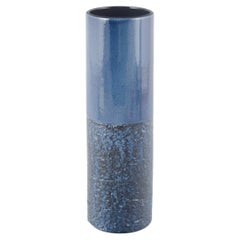 Ingrid Atterberg, Upsala-Ekeby. Stoneware vase with two-part, dark blue glaze.