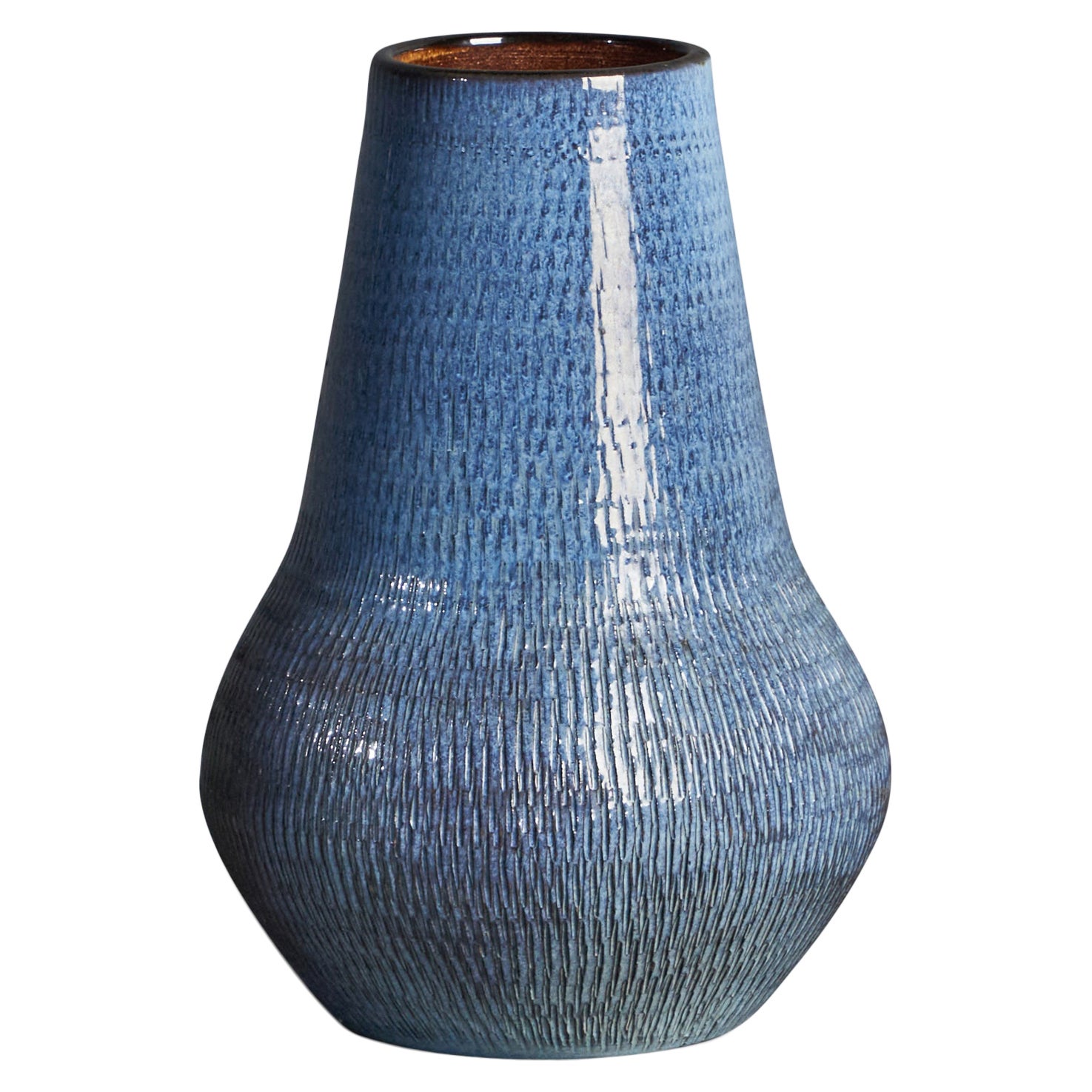 Ingrid Atterberg, Vaso, Terracotta, Svezia, anni '50