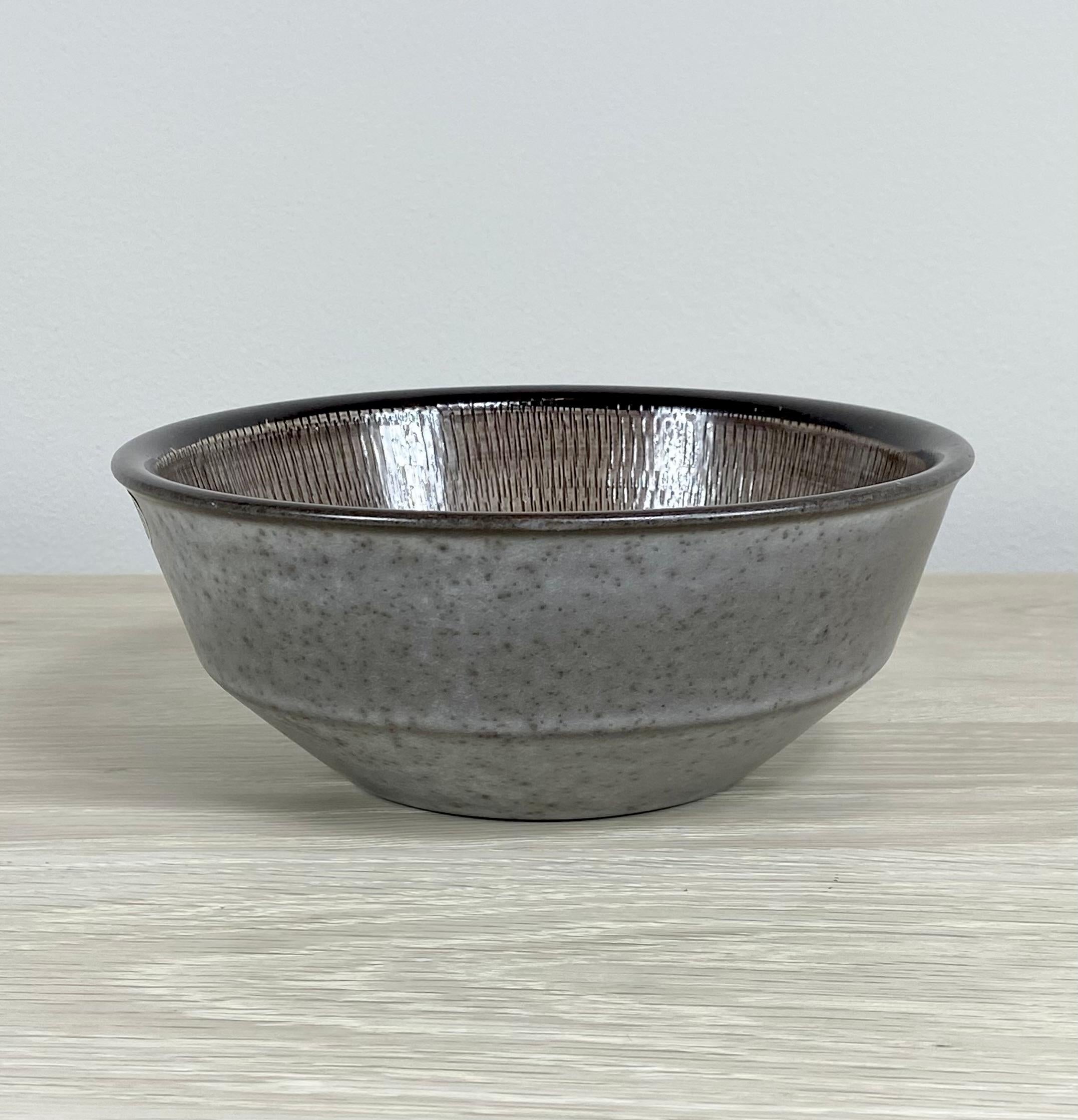 Mid-Century Modern Ingrid Attergerg Midcentury Bowl for Upsala Ekeby For Sale