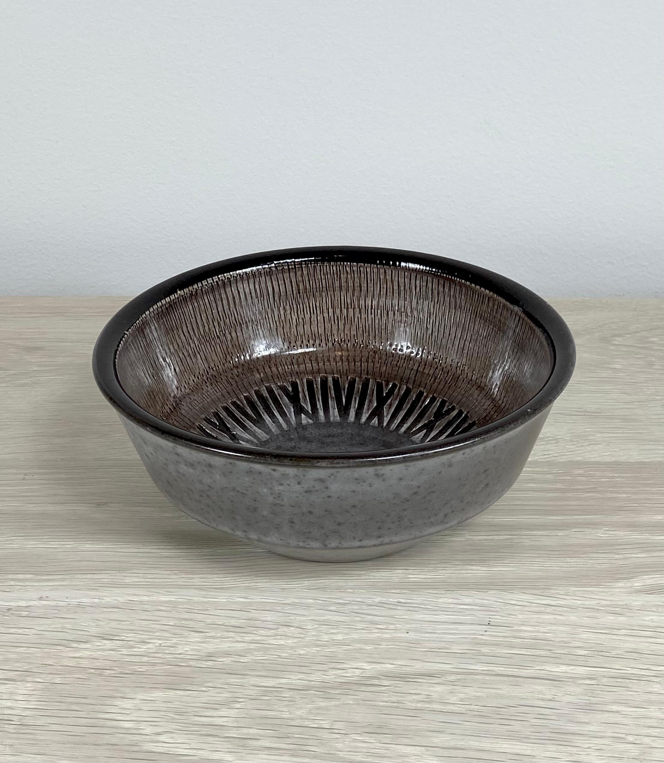 Ingrid Attergerg Midcentury Bowl for Upsala Ekeby In Excellent Condition For Sale In Norwalk, CT