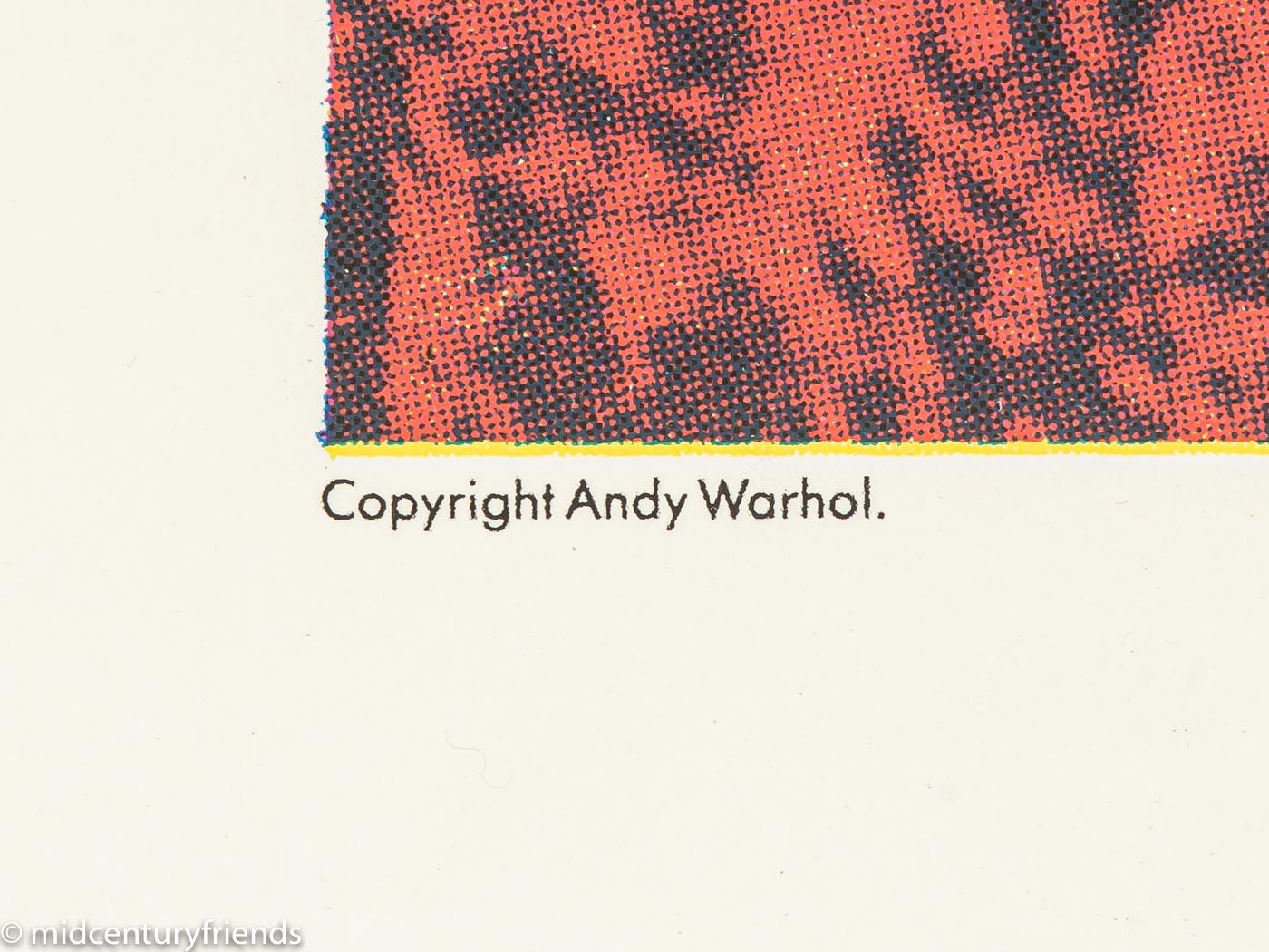 Acrylique Affiche d'exposition «grid Bergmann with Hat 315 » d'Andy Warhol en vente