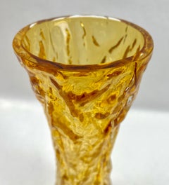 Jarrón de corteza Ingrid Glas 'Alemania' De la gama Rock Crystal Años 70