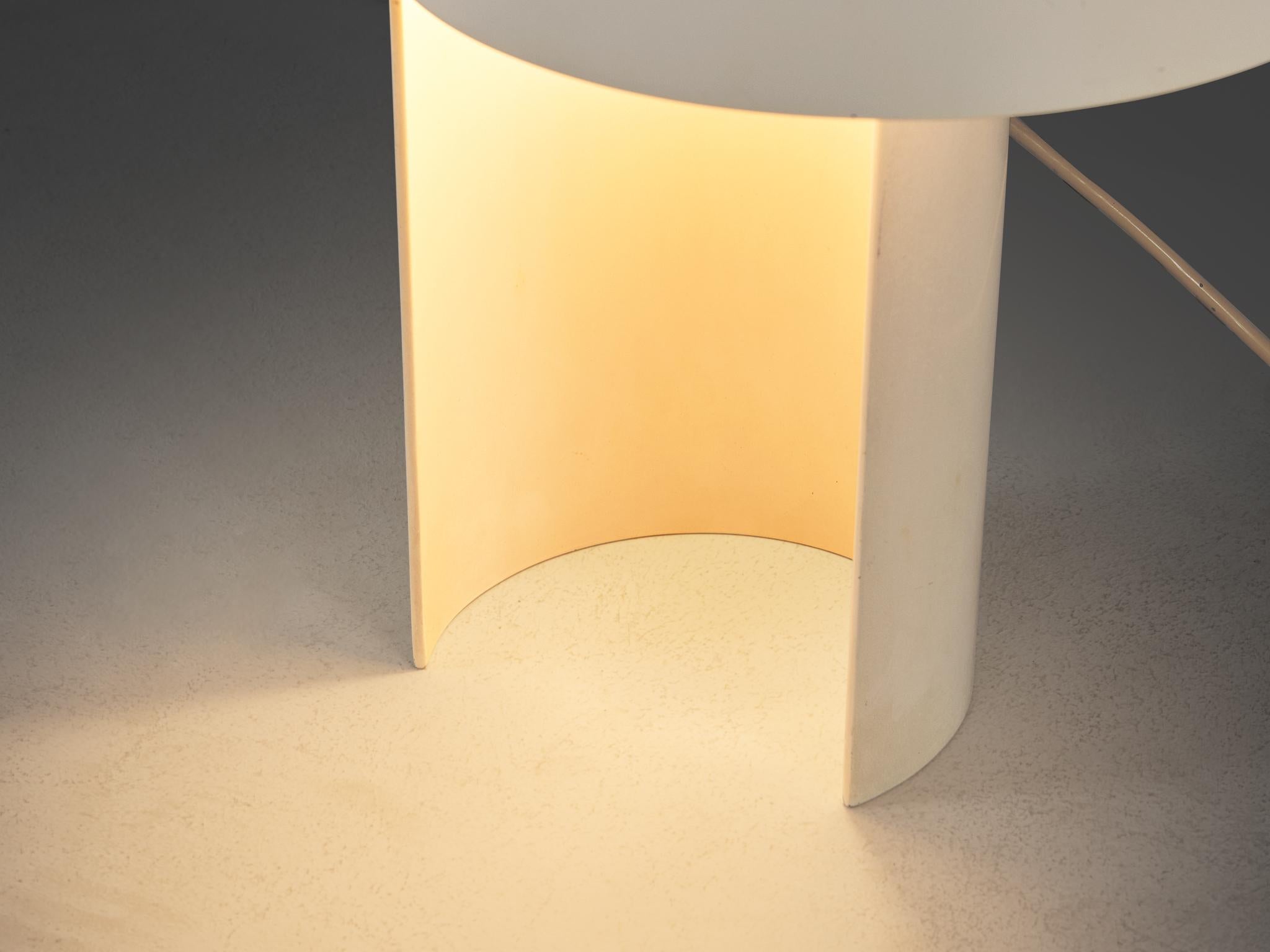 Ingrid Hsalmarson for New Lamp 'Spiral' Table Lamp in Aluminum  For Sale 2