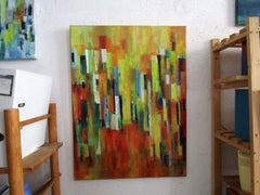 Via del Porcellana in Florence, 5, Painting, Oil on Canvas