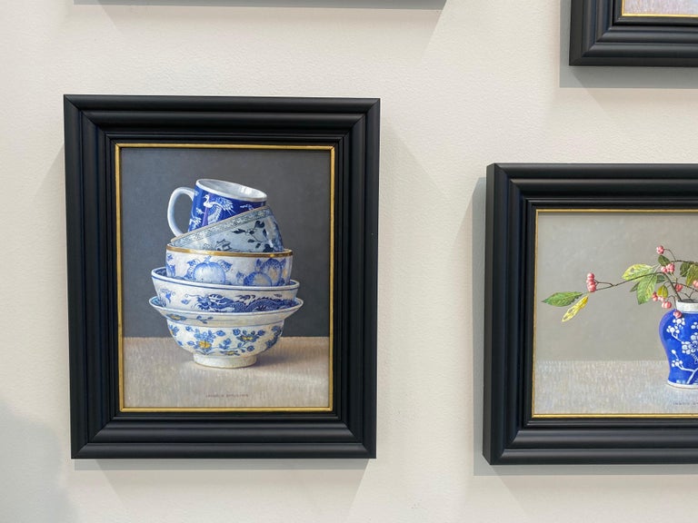 Ingrid Smuling - Stacking in Chinese Blue- 21st Century Contemporary ...