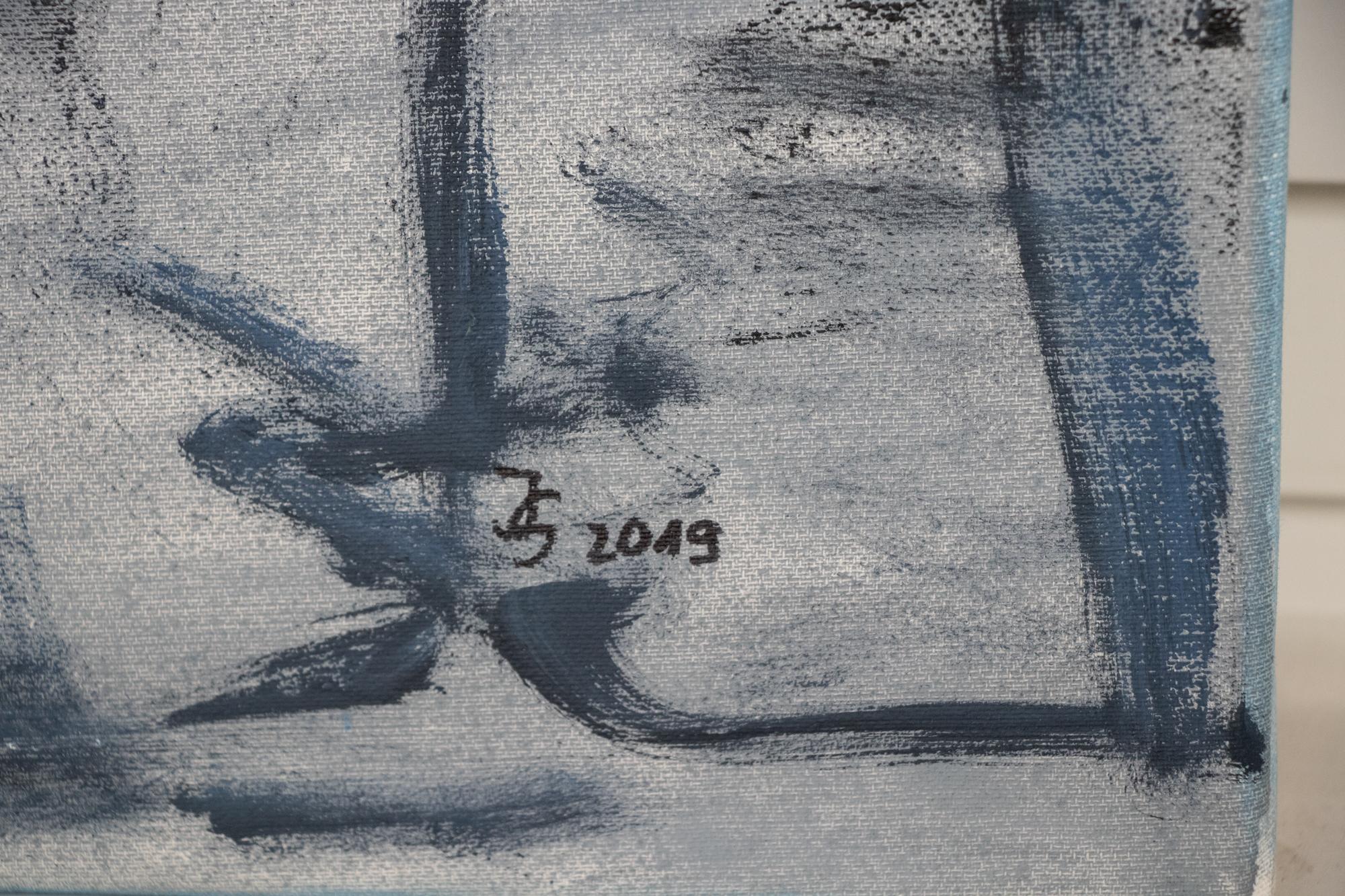 Ingrid Stolzenberg, „Driftwood“, Gemälde des deutschen Post- Expressionismus (Deutsch) im Angebot