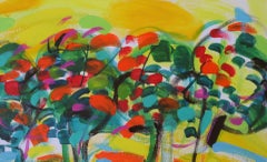 Autumn II. 2016. acrylic on canvas, 40x50 cm