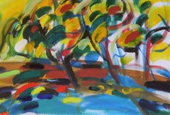 Autumn III. 2016. acrylic on canvas, 40x50 cm