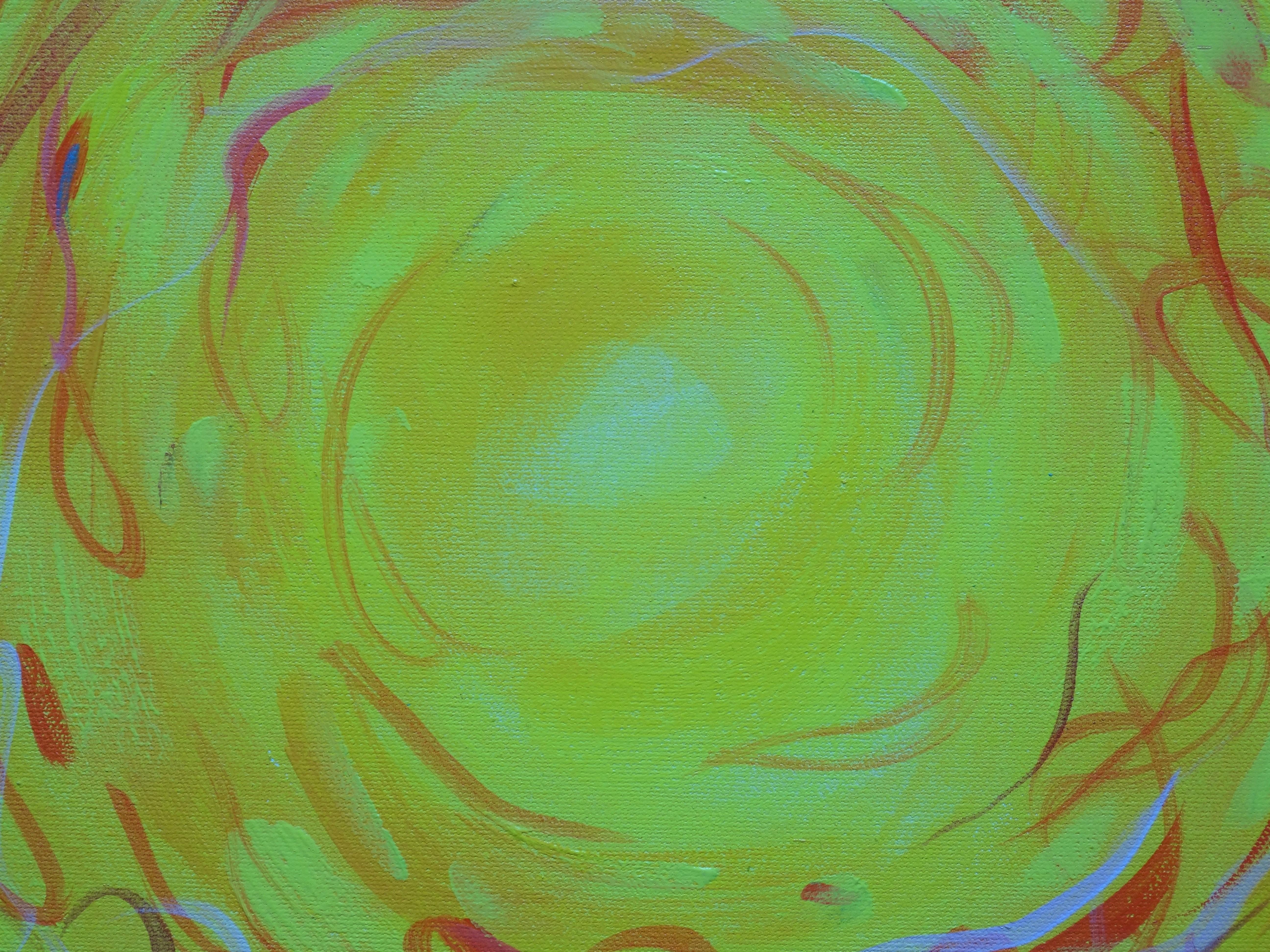 November. 2016. Acryl auf Leinwand, 60x60 cm   (Abstrakter Impressionismus), Painting, von Ingrida Irbe