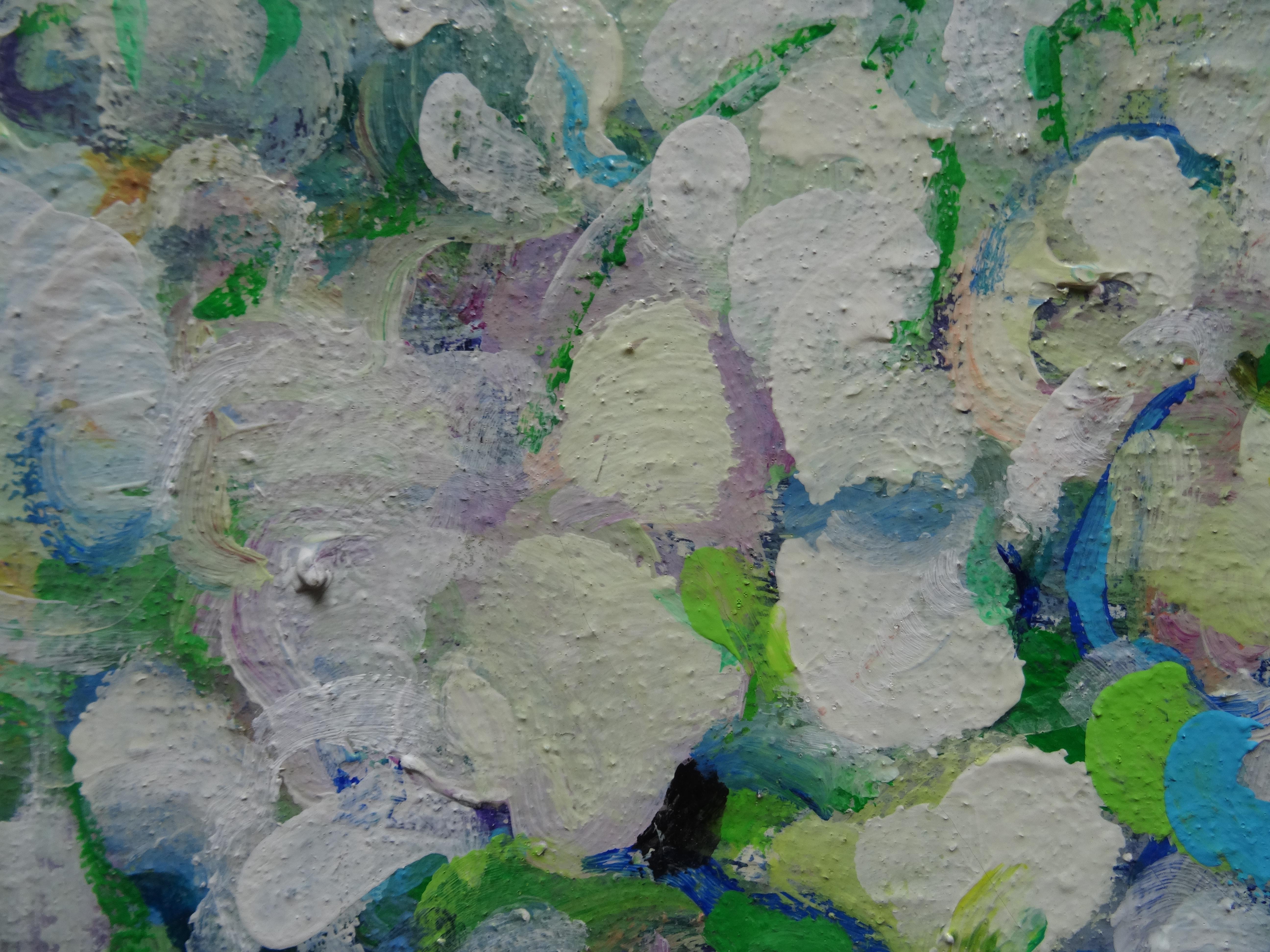 Spring. 2006. acrylic on canvas, 76x65 cm   - Impressionist Art by Ingrida Irbe