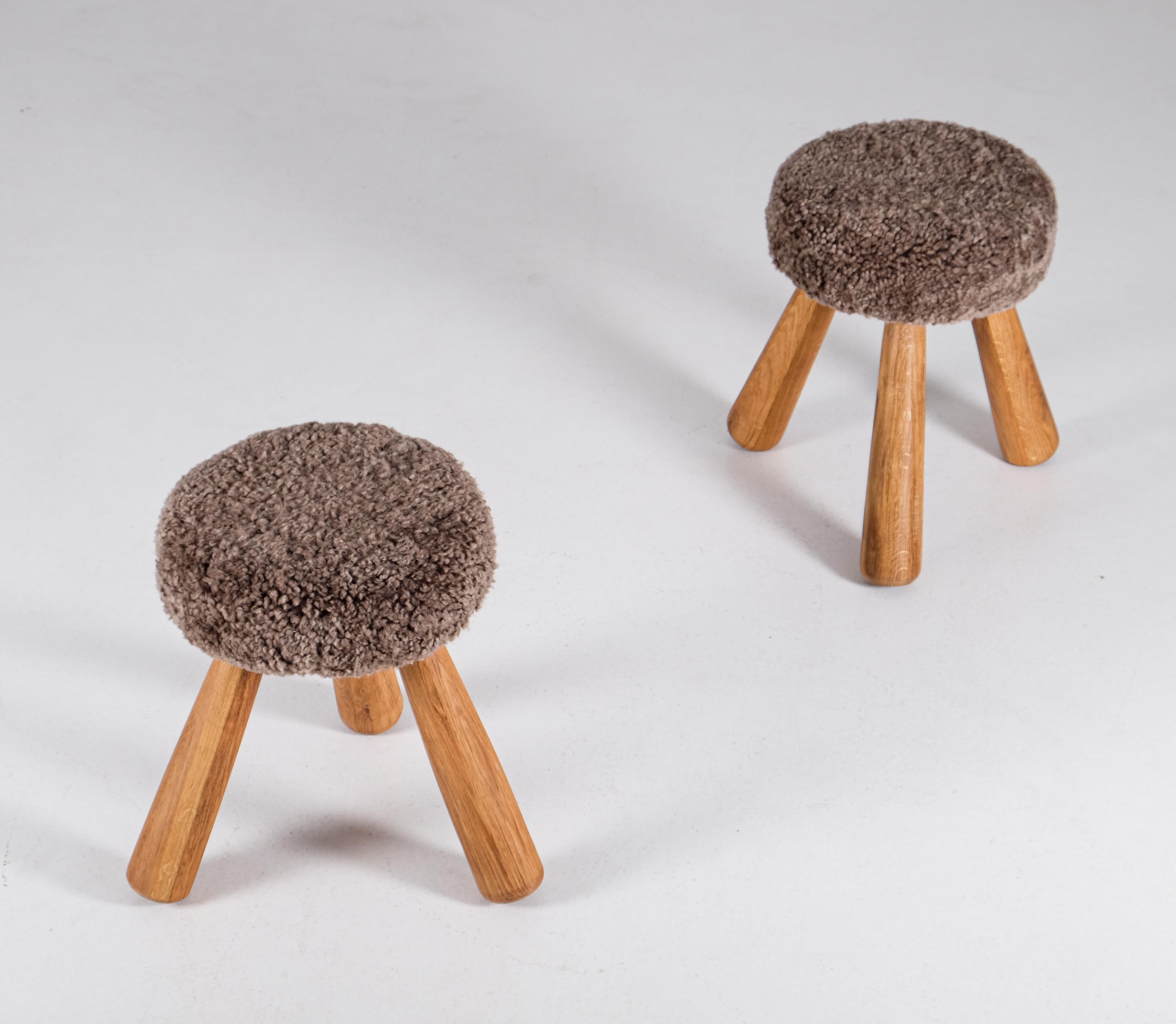 Suédois Tabourets Ingvar Hildingsson, Suède en vente