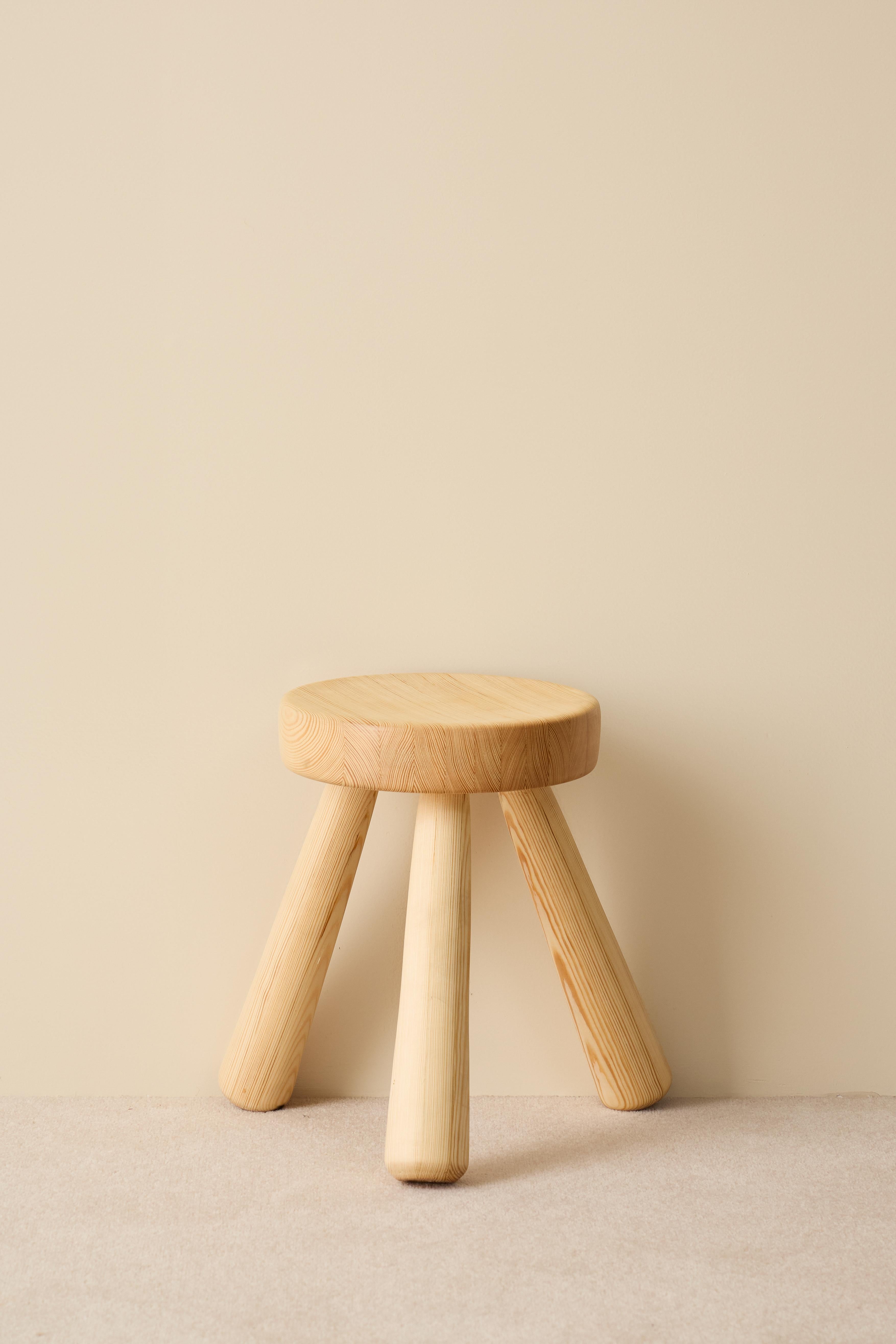 Late 20th Century Ingvar Hildingsson stools, Sweden For Sale