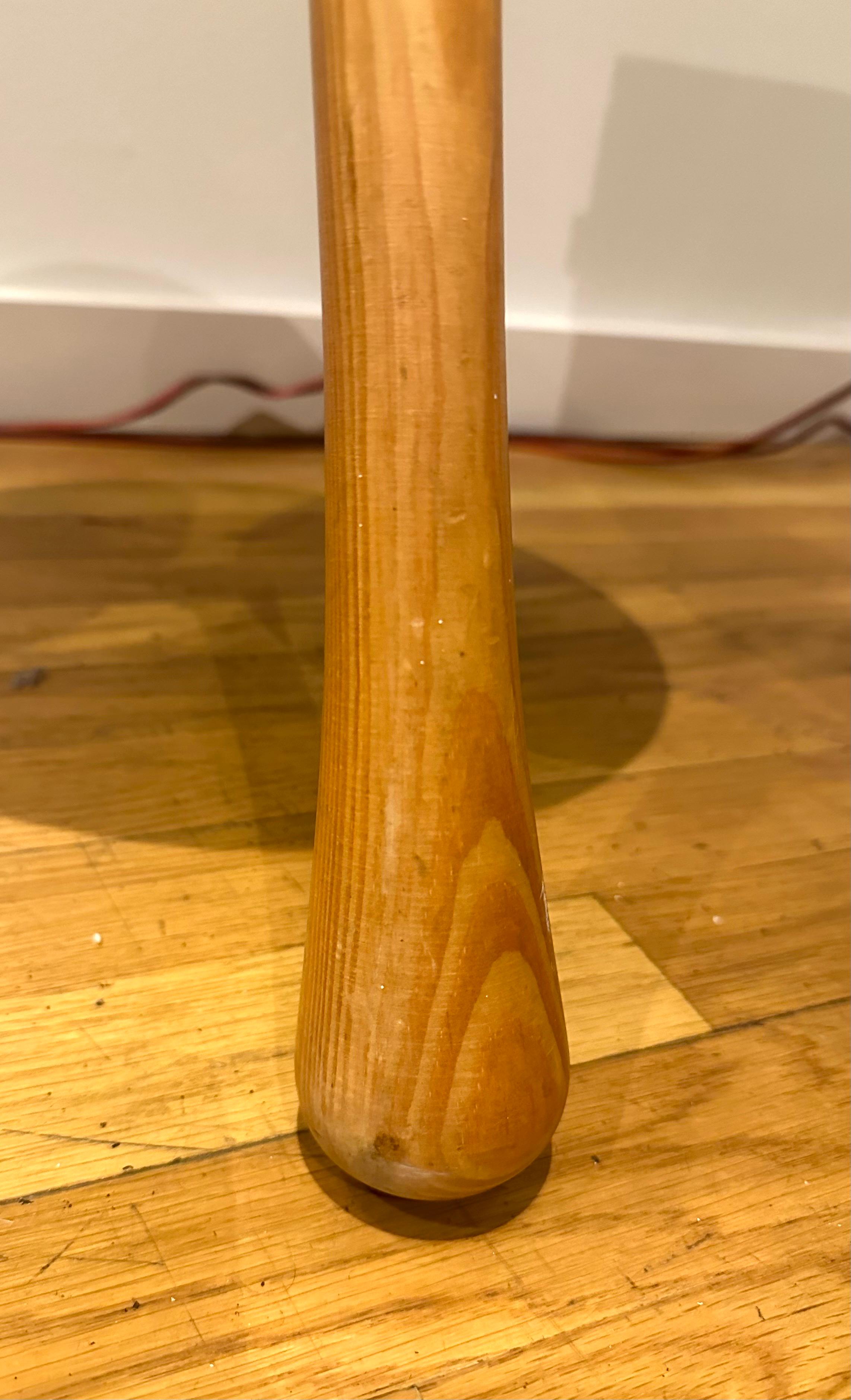 Ingvar Kamprad, Three-Legged White Pine stool For Sale 2