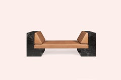 INI, Contemporary Marble Designer Daybed, Made in Brazil