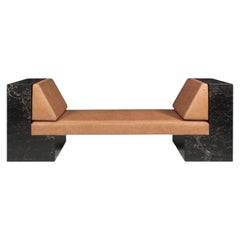 INI, Contemporary Marble Designer Daybed, Made in Brazil