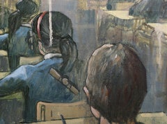 Bananas, Surrealist Oil Painting by Inigo Sesma