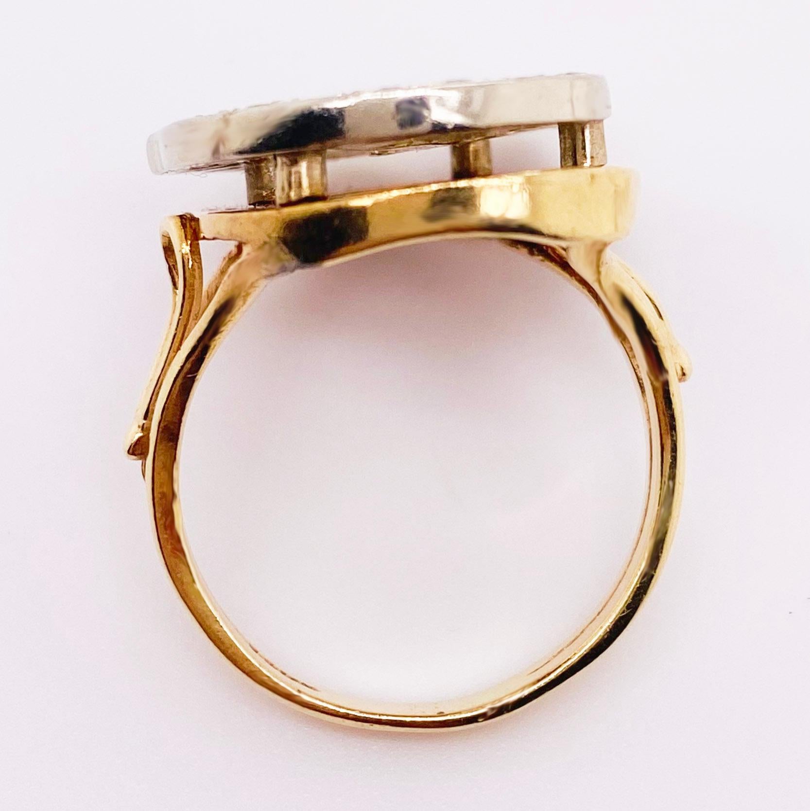d ring gold