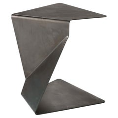 Initial Metal High Side Table