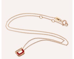 Initial Necklace "D"