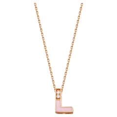 Used Initial Necklace
