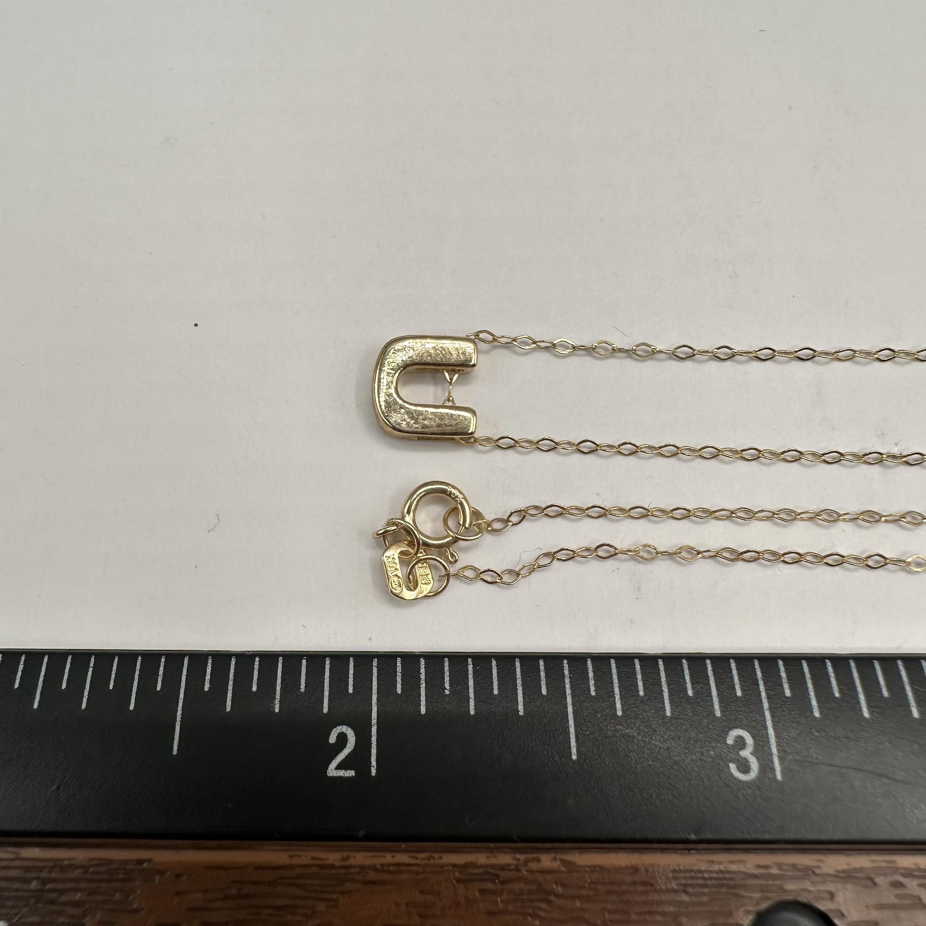 Collier de l'initiale 