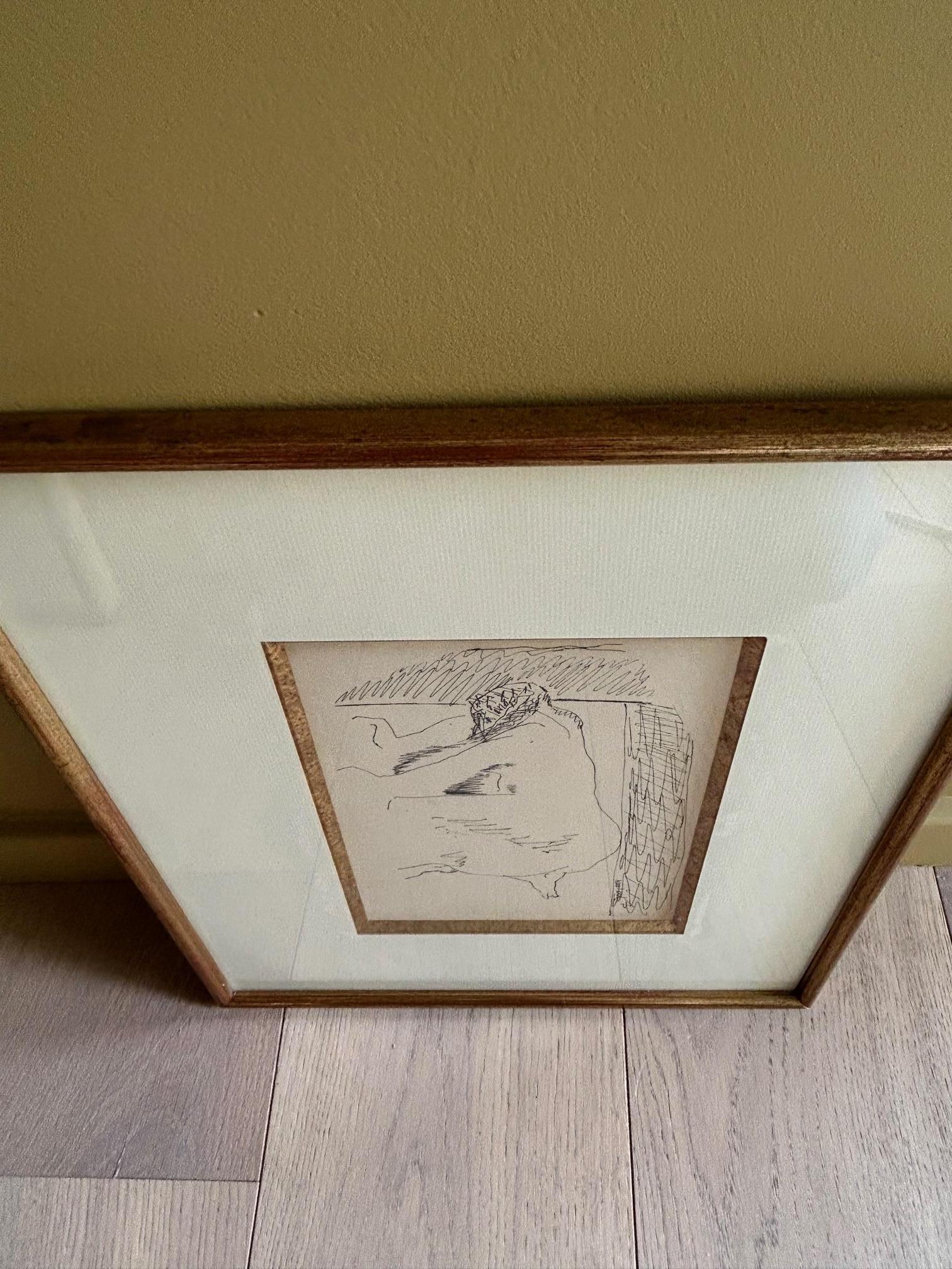 20th Century Ink drawing by Max JACOB For Sale