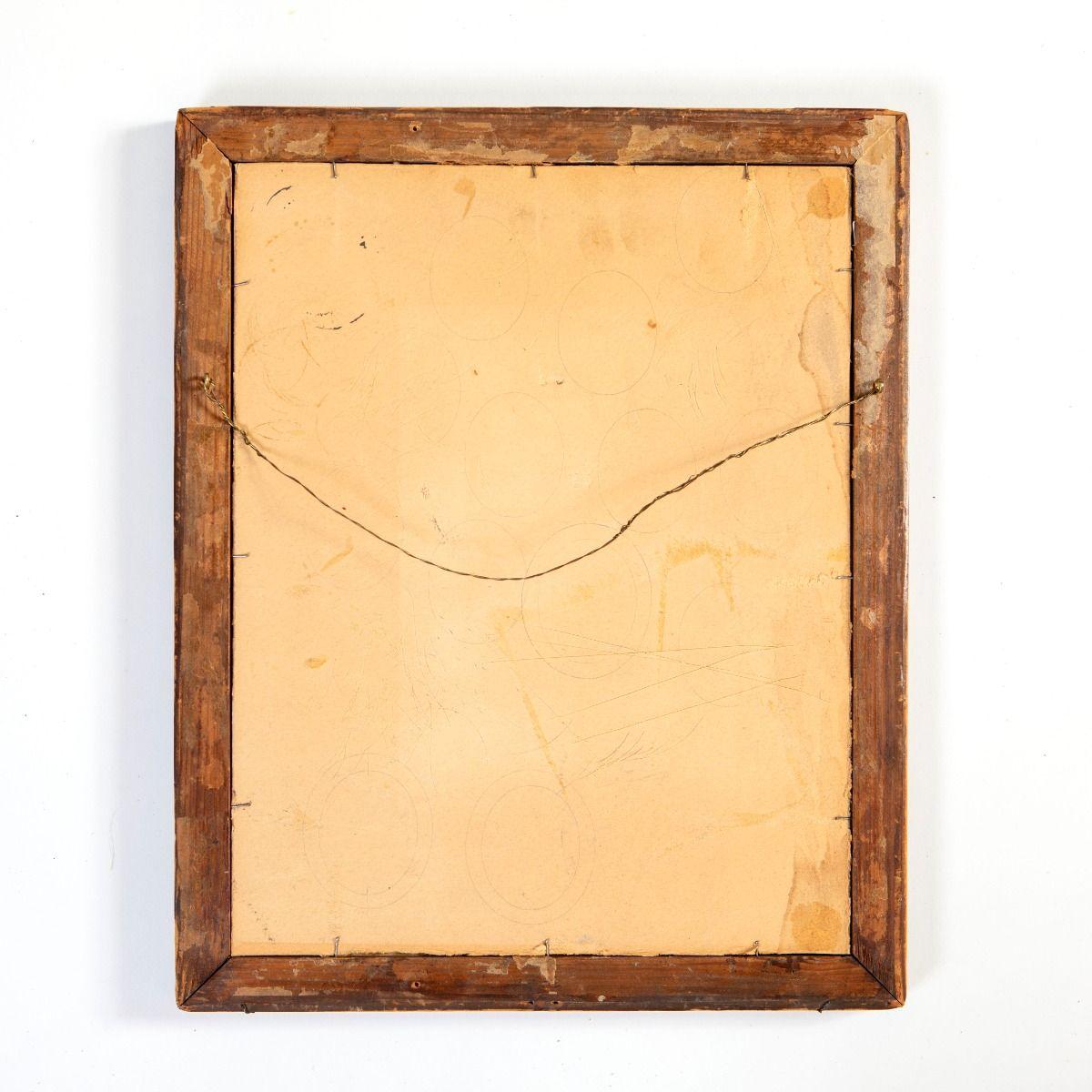 Glass Ink Drawing by Storm P. (Robert Storm Petersen), Signed and Framed For Sale