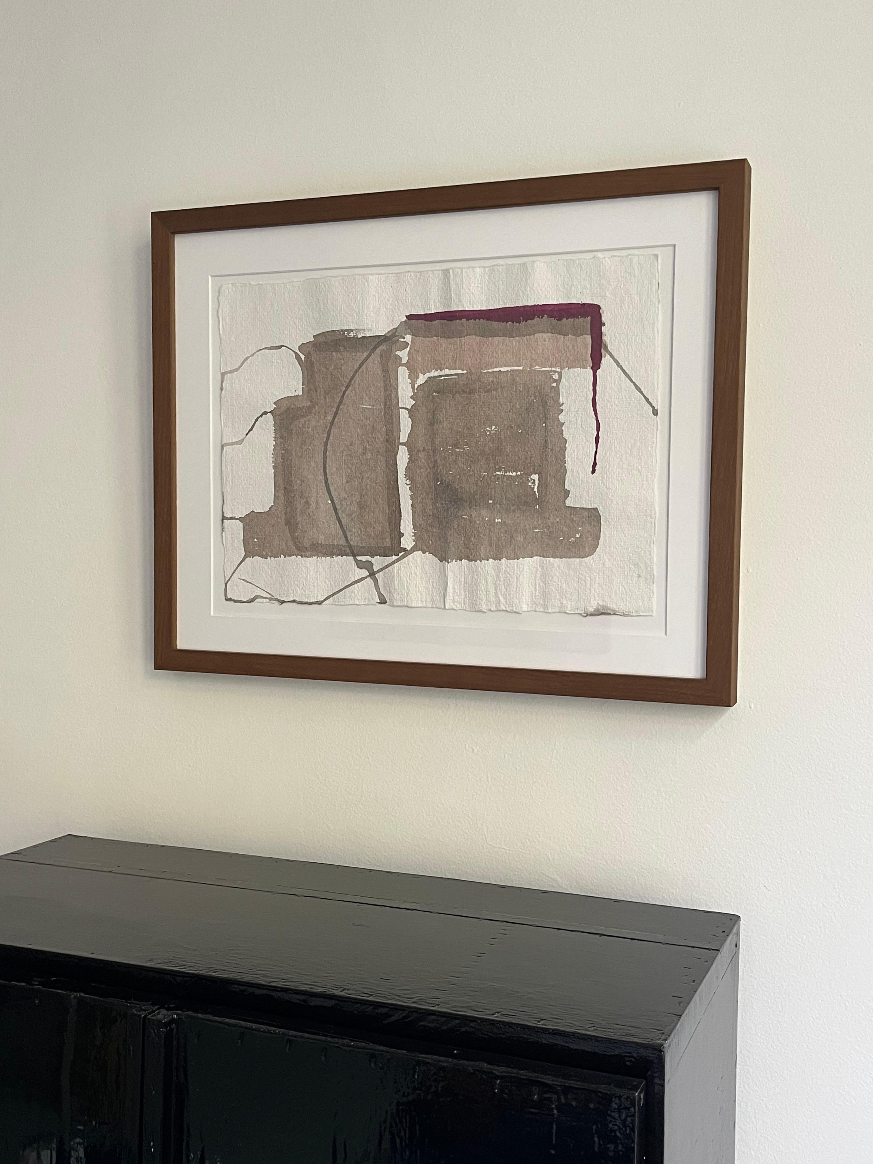 Offering this unique drawing - ink on paper, professionally framed in wood. 

About BAS:

Begoña Allendesalazar (