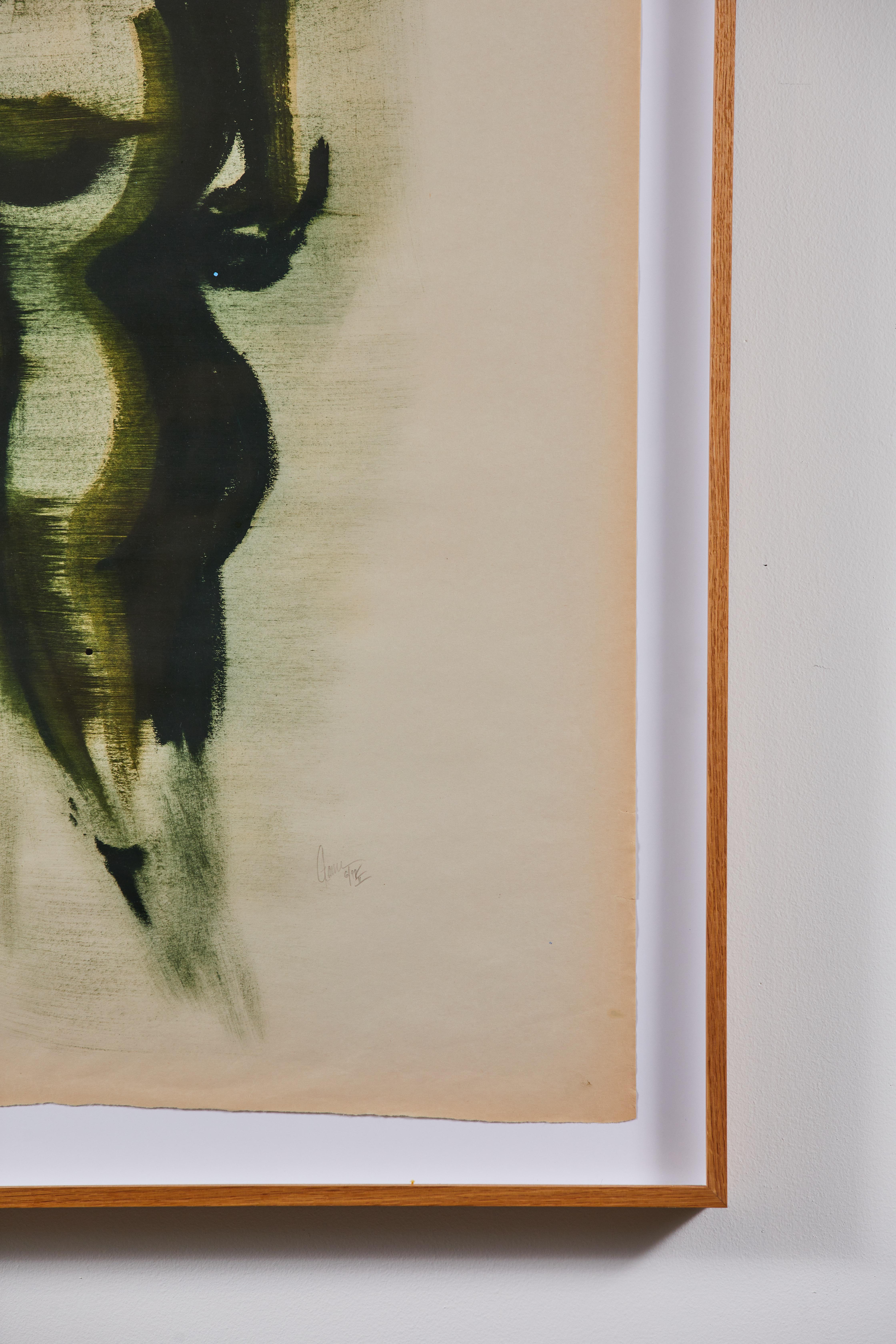 Tinte auf Papier:: Original Kunst von Greg Lauren im Zustand „Hervorragend“ in Los Angeles, CA